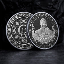 UK British Royal King Charles Philip III Coronation Commemorative Coin Craft picture