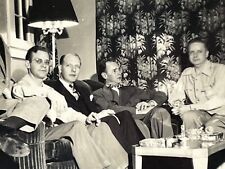 1E Photograph Handsome Group Men Party 1940-50's Casual Candid Cute  picture