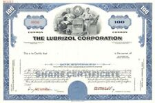 Lubrizol Corporation - Specimen Stock Certificate - Chemical Company - Specimen  picture