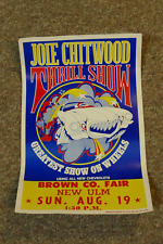 Vintage 1960s JOIE CHITWOOD Daredevil Thrill Show Fair Poster New Ulm Minnesota picture