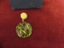 Swarovski Crystal Hanging Ornament, Green Bamboo, SCS picture