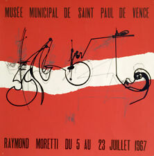 Raymond Moretti Poster/Municipal Museum of Saint Paul de Vence-1967 picture
