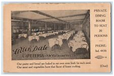c1910's Allen Dale Cafeteria Private Dining Room Seattle Washington WA Postcard picture