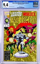 Silver Surfer/Warlock: Resurrection #1 CGC 9.4 (Mar 1993, Marvel) Jim Starlin picture