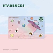 Starbucks 2024 China Outer Space Used Card picture