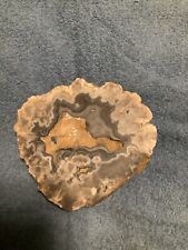 Kentucky agate 1.5 lbs gray banded from middle fork in estill co. picture