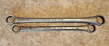 2 Bonney 2893 2894 double box wrench 3/4 13/16 7/8 15/16 usa chrome picture