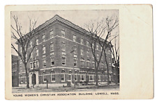 Postcard Lowell Massachusetts MA YWCA Building Undivided Back c1900s Y.W.C.A. picture