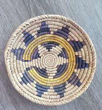 Vintage Native American 10 Point Wedding Basket | 8