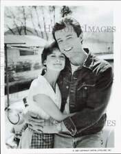 1987 Press Photo Stephanie Zimbalist and James Read in 
