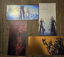 4 metallic Art Final Fantasy 7 Rebirth Zack Cloud Remake vii crisis ever core picture