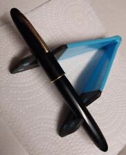 Sheaffer Craftsman Black & Gold Fountain Pen 14kt Nib No.5 picture