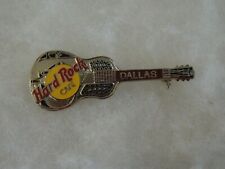 Hard Rock Cafe pin Dallas Classic Silver Dobro Guitar picture