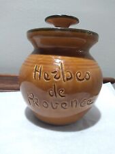 Herbes de Provence Brown Jar Made in France for Cassis & Co ~5