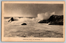 Sakonnet, Rhode Island - Breaking High - Vintage Postcards - Posted 1931 picture