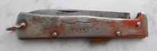 Genuine WW2 German Mercator K55K Folding Pocket Knife Dagger Solingen Germany picture