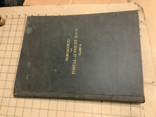 original vintage RECORD and POSTAL ACCOUNT BOOK class 4; 1888/1889 picture