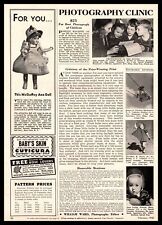 1942 Parent's Magazine $25 Photography Of The Month Photo Ottawa Kansas Print Ad picture