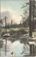 Mount Watkins Mirror Lake Yosemite CA c1903 J Boysen - 1908 picture