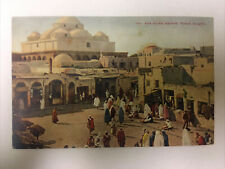 Bab Sujka Square Tunis Algeria Vintage Postcard picture