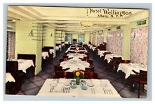 Hotel Wellington Dining Room, Albany NY c1957 Vintage Postcard picture