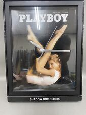 Playboy Shadow Box Clock May 1964 NEW IN BOX Donna Michelle Ronne picture