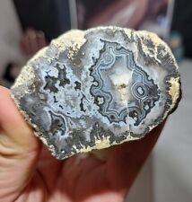 Rare Bear Canyon Agate Face Polished Specimen, Montana, Banded Beautiful 6 Oz picture