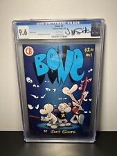 Bone #1 CGC 9.6 NM WP 1992 Cartoon Books 3rd Printing Jeff Smith Signed picture