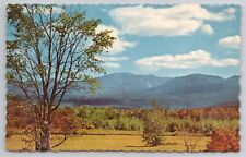 1968 Postcard Franconia Range From Sugar Hill New Hampshire NH Deckle Edge picture