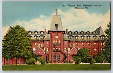 Hampton, Virginia VA - Virginia Hall Hampton Institute - Vintage Postcard picture