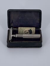 Vintage Gillette Silver Tech Razor, Circa 1930-1940’s picture