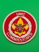 Unit Commissioner Red Patch BSA Boy Scouts Of America NEW picture