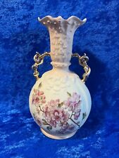 Rare Antique Rudolstadt Hand Painted Porcelain Vase 8.5