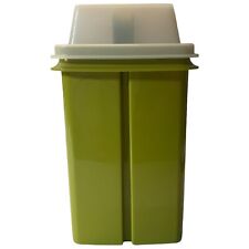Tupperware Pickle Keeper Olive Container Avocado Green 3 Pc 1 Qt 1330-1 Vintage picture