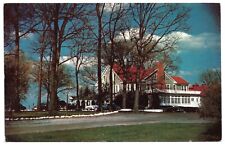 Historic Olney Inn Quaker Maryland Restaurant & Cocktail Lounge 1950s Postcard picture