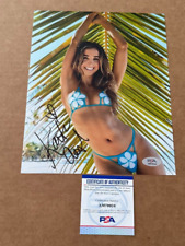 KATIE AUSTIN SIGNED 8X1O PHOTO 2023 SPORTS ILLUSTRATED SWIMSUIT MODEL PSA/DNA #3 picture