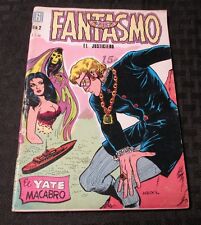 1969 FANTASMO El Justiciero #2 Spanish Foreign Comicbook Digest FN+ B&W 64p RARE picture