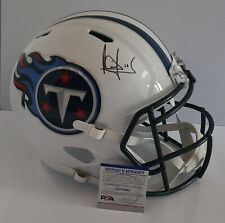 Vince Young Signed Auto Full Size Tennessee Titans Replica Helmet PSA COA picture