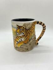 Vintage 1988 Five & Dime Safari Tiger Coffee Mug. A2 picture