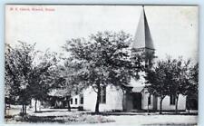 HOWARD, Kansas KS ~ M.E. CHURCH Elk County c1910s Postcard picture