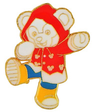 Duffy The Bear Rain Coat Dancing Individual Disney Park Trading Pin ~ Brand New picture