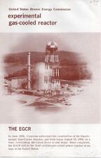 ca 1959-65 US Atomic Energy Commission EGCR Bulletin Oak Ridge TN picture