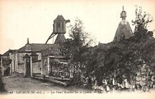 Vintage Postcard Saumur Les Vieux Moulins Sur Le Coteau France picture