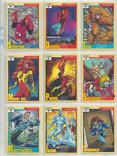 1991 Marvel Universe Series II: 1x NM/M,NM Complete Base Set Trading Cards 1-162 picture