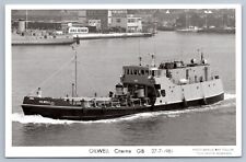 Oilwell Citerne GB Ship - Marius Bar - RPPC - Real Photo Postcard - 1981 picture