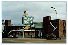 c1950's Anchor Motel Building Restaurant View Nashville's Tennessee TN Postcard picture