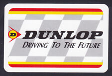 Dunlop Tyres Driving to the Future,Motor Car single Playing Card  picture
