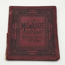 1889 Milwaukee and National Soldiers Home Fold Out Photo View Book picture