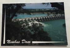 Nimbus Dam Located Below Folsom Dam, California. Postcard (G2) picture