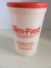 Vintage Slim Fast Shaker Plastic  Vintage Advertising Cup picture